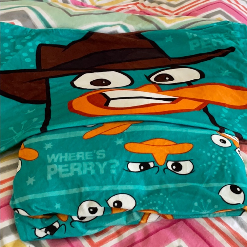 Perry the Platypus Agent P Twin micro plush set